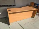 Monticello Maple Office Desks with Left Hand corner configuration