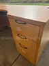 Monticello Maple Office Desks with Left Hand corner configuration