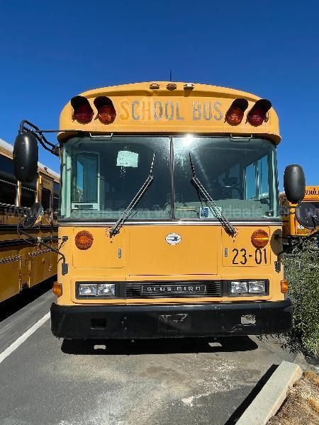 USA ストリート看板　SCHOOL BUS 2002 Blue Bird All American/All Canadian School Bus | AllSurplus