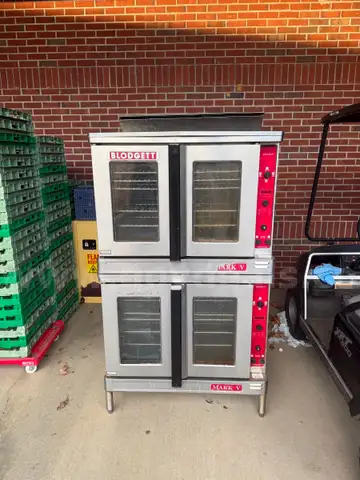 Blodgett Double Stacked Ovens