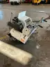 Walk behind concrete saw