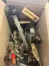 LOT of 9 Boxes of Woodworking &#x26; Metal Tools  SEE PICS!!!