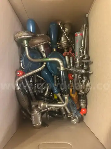 LOT of 9 Boxes of Woodworking &#x26; Metal Tools  SEE PICS!!!