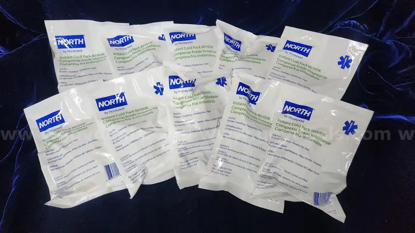 (10) NORTH 6x8 Instant Cold Pack 80100K