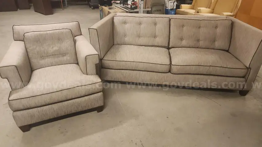 Down Couch and Chair set