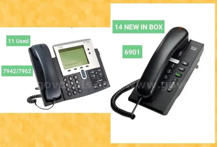 Cisco IP Phones. 14 NIB, 11 Used