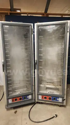 Set of 2 Metro C519-PFC-U- Heated Proofing Warming Holding Proofer Warmer Cabinets