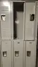 6 attached lockers. Like new!