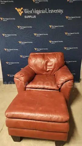 Chair and Ottoman set