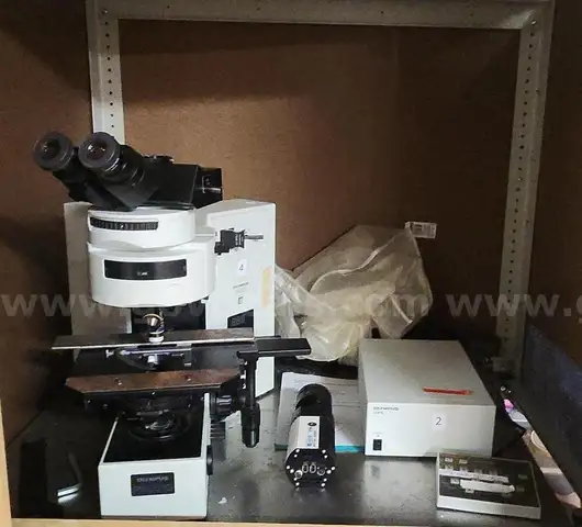 Olympus AX70 Microscope, UNIBLITZ shutter driver, QImaging Retiga 4000R digital camera