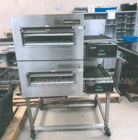 Lincoln Double stacked conveyor oven