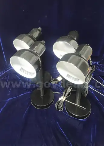 (4) 9&#x22; Desk Lamps