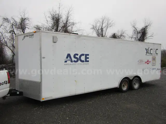2013 Homesteader 24 foot Box Trailer