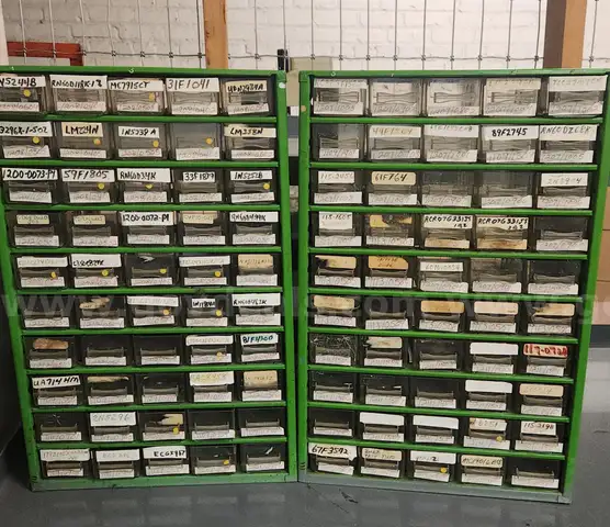 (2) 50 bin, nuts & bolts organizer