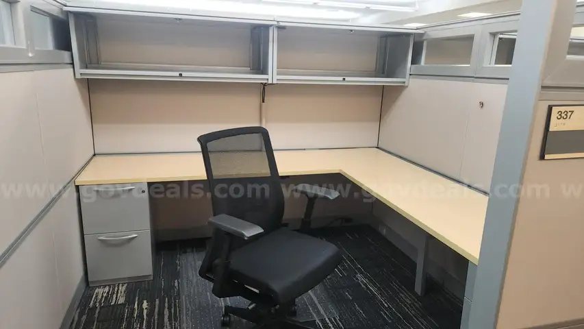 8 Complete Office Cubicle Units