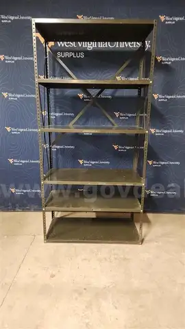 Metal shelving