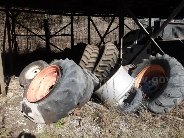 Lot of Estimated 35 Tires and 15 Rims