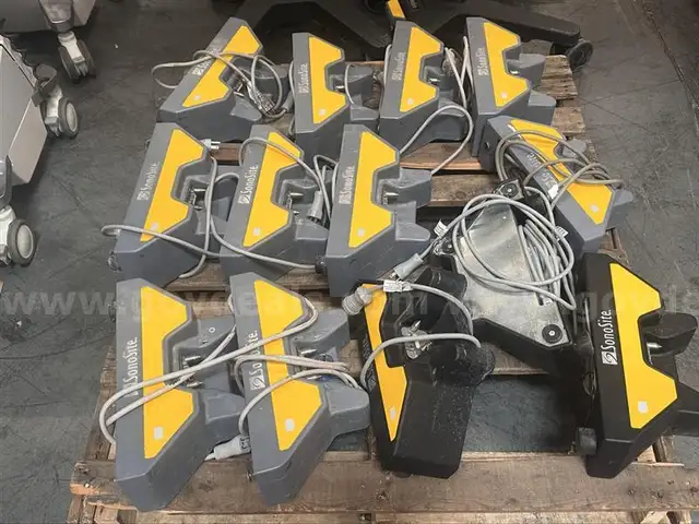 ONE LOT OF VARIOUS SONOSITE ULTRASOUND STANDS &#x26; POWERPARK DOCKS