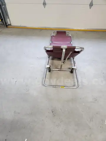 Lot of Model 9 Stretcher with ADJ Backrest &#x26; Wheels