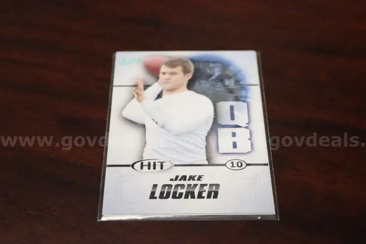 Jake Locker HIT card