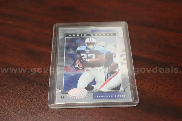 Eddie George football card