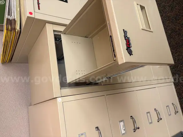 Fire King file Cabinet