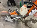 Stihl Cut saw TS -800 with cart