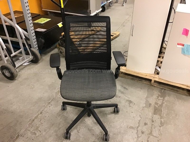 Steelcase model 465A300 Think series office chair GovDeals