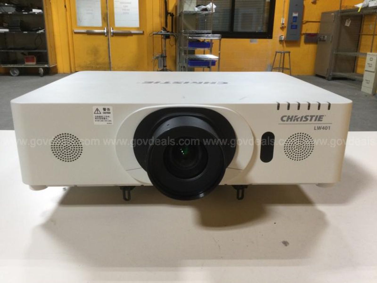 christie lw401 3lcd projector