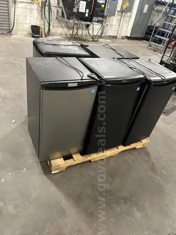 Lot of 5 Danby Dorm Type Fridges