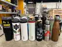 Lot of 23 Reusable Water Bottles, Various Brands
