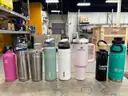 Lot of 23 Reusable Water Bottles, Various Brands