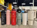 Lot of 19 Reusable Water Bottles, Various Brands
