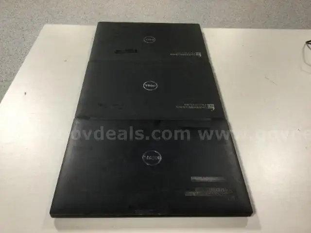 Lot of 3 Dell Latitude 7480 i5-6300U @ 2.40 GHz Laptops
