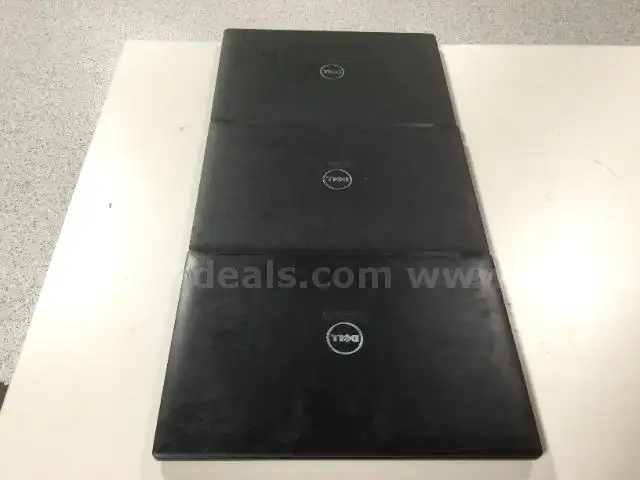 Lot of 3 Dell Latitude 7480 Laptops