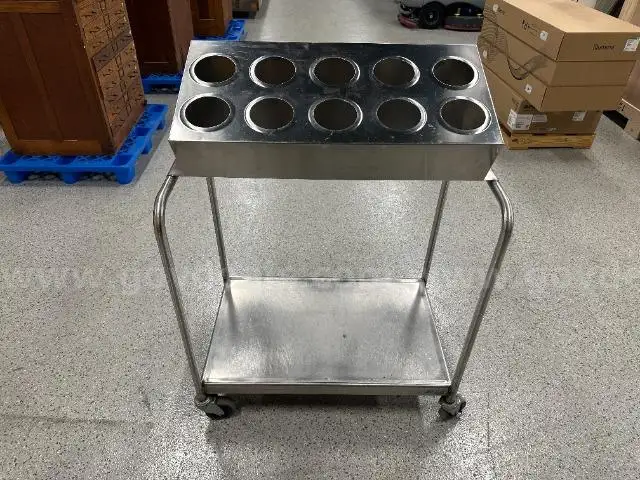 Rolling Utensil Storage Cart