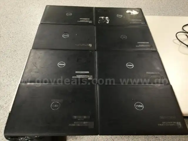 Lot of 8 Dell Latitude 7480 Laptops