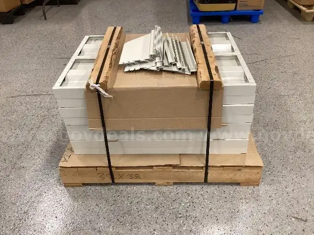 Lot of 16 Metal Shelving Units
