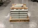Lot of 16 Metal Shelving Units