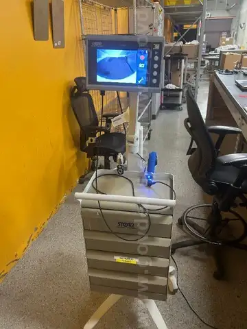 Karl Storz Endoscope C-MAC 8403ZX with rolling stand
