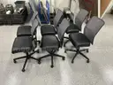 Lot of 6 Hon Rolling Office Chairs