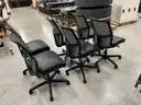 Lot of 6 Hon Rolling Office Chairs