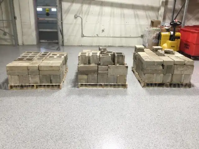 3 Pallets of Various Landscaping Blocks and Cinder Blocks