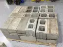 3 Pallets of Various Landscaping Blocks and Cinder Blocks