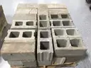 3 Pallets of Various Landscaping Blocks and Cinder Blocks