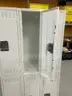 Lot of 2 Tennsco 6 Door Locker Units