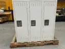 Lot of 2 Tennsco 6 Door Locker Units