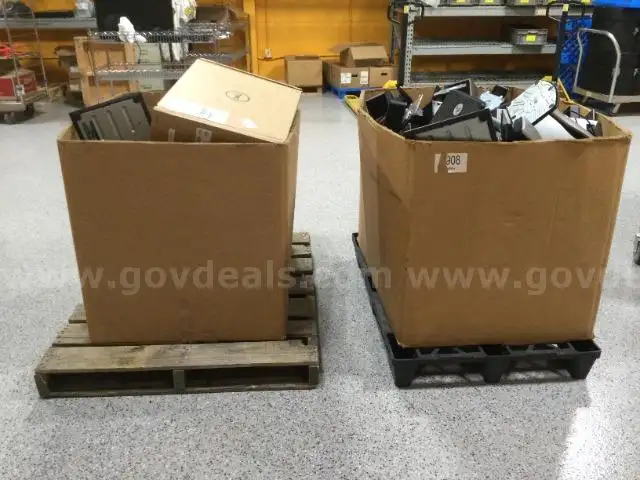 Lot of 2 Large Boxes of AIO/Monitor Stands