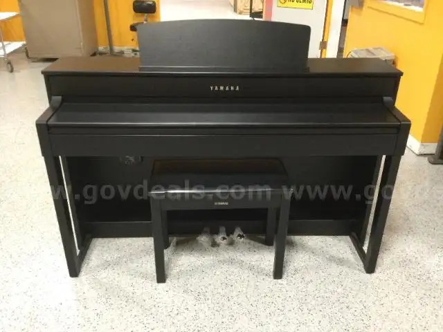 Yamaha Black Clavinova Series 88 Keys Digital Piano CLP-545