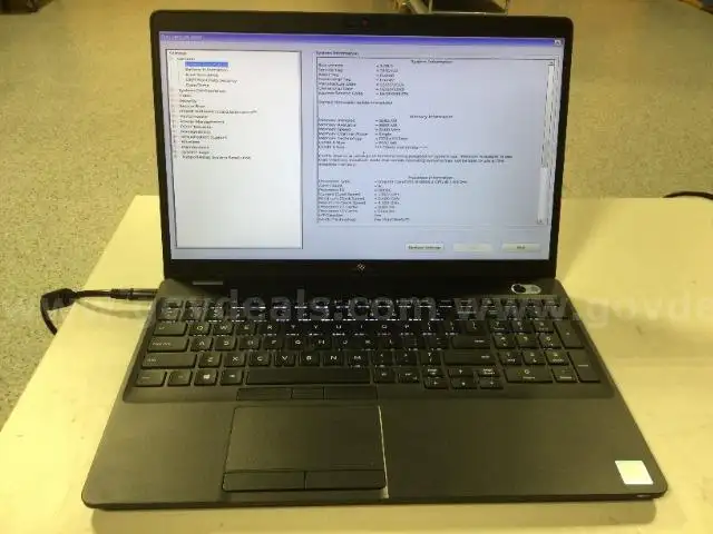 Dell Latitude 5500 i5-8365U @ 1.60 GHz Laptop